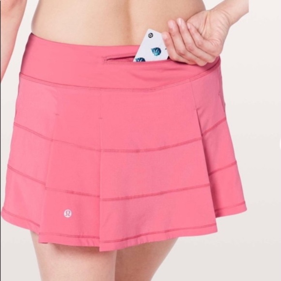 Lululemon GLOSSY Pace Rival Skirt - Picture 4 of 15